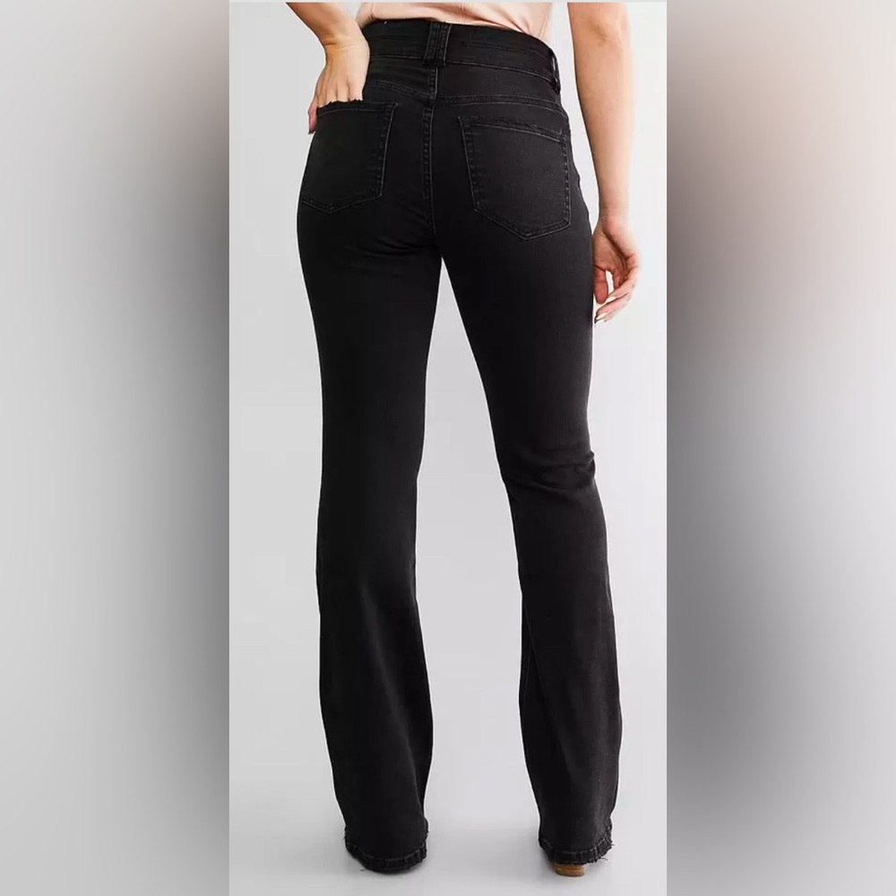 BKE Black Parker Bootcut Jeans